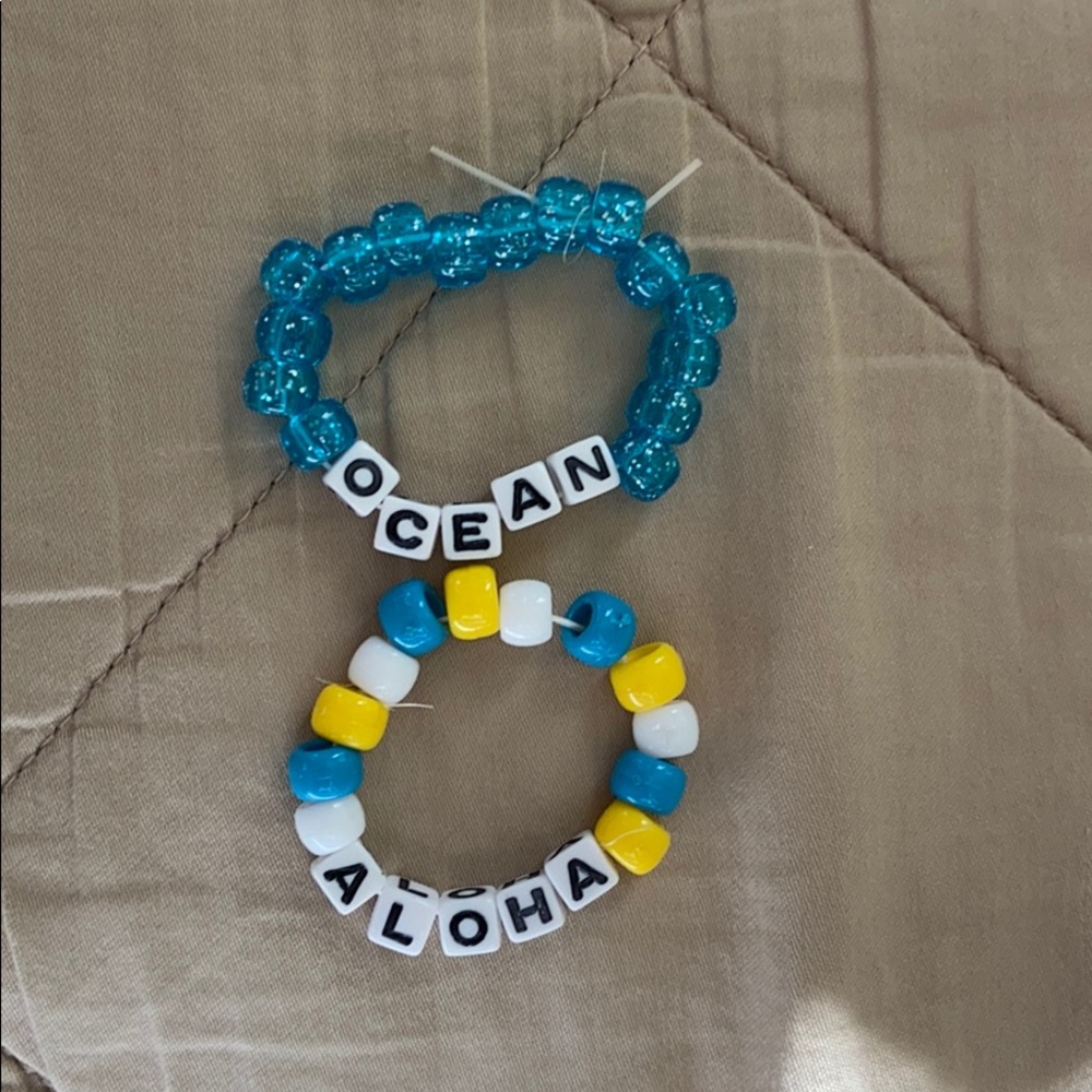 2 Beaded Bracelets!!